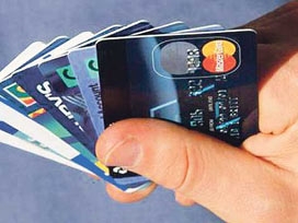 Kredi kartı harcamaları yüzde 30 arttı