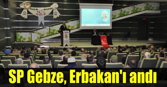  SP Gebze, Erbakan'ı andı