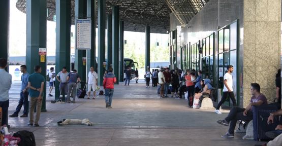  Terminal, bayramda 42 bin ziyaretçiyi ağırladı