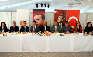 AK Parti Süleymanpaşa İlçe Başkanı Çetin, basın toplantısı düzenledi