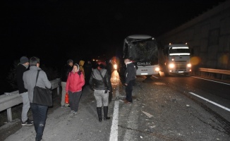 Bilecik-Eskişehir yolunda otobüs kazası: 6 yaralı
