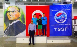 Paletli yüzmede 2019'un son Türkiye Şampiyonası Gebze'de sona erdi
