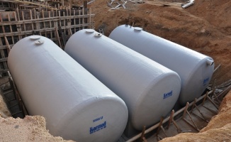 Karmod'dan yağmur suyu hasadına özel depolama tankı