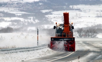 Kırklareli'nde 24 köy yolu ulaşıma kapandı