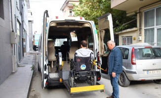 Sakarya Büyükşehir Belediyesinden engellilere ulaşım hizmeti