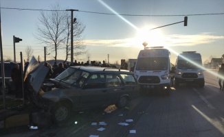 Sakarya'da trafik kazası: 5 yaralı