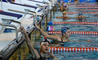 Paletli Yüzme Bireysel Açık Yaş Federasyon Şampiyonası devam ediyor