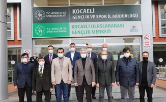 AK Parti Kocaeli İl Başkanı Mehmet Ellibeş, il müdürlüklerini ziyaret etti