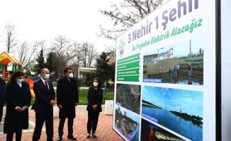 Bakan Kurum, Edirne'de “3 Nehir, 1 Şehir“ projesinin uygulanacağı alanda inceleme yaptı