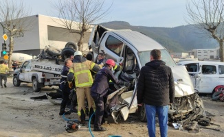 Bursa-Ankara kara yolunda zincirleme trafik kazası
