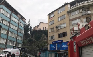 Bursa'da meydana gelen heyelan nedeniyle bazı evler boşaltılıyor
