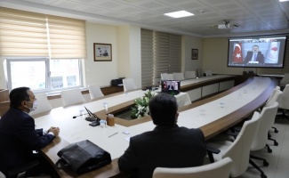 Çanakkale Valisi Aktaş, LEADER Projesi toplantısına online olarak katıldı