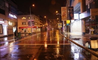 Doğu Marmara ve Batı Karadeniz'deki 5 il, sokağa çıkma kısıtlamasıyla sessizliğe büründü