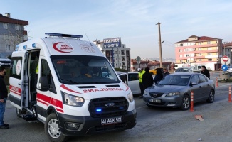 Kocaeli'de zincirleme trafik kazasında 1 kişi yaralandı