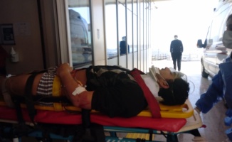 Orhangazi'de iş kazasında bir işçi yaralandı