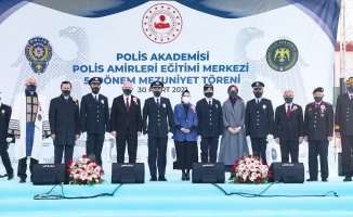 Polis Akademisi'nde 5. dönem mezunlar yemin etti