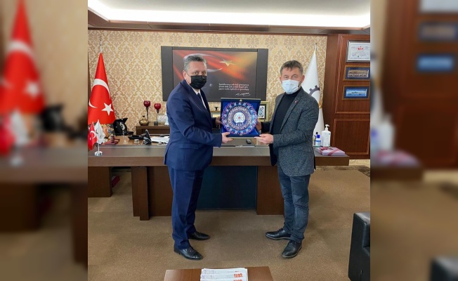 Tekirdağ Emniyet Müdürü Erduğan'dan Çerkezköy TSO Başkanı Kozuva'ya ziyaret