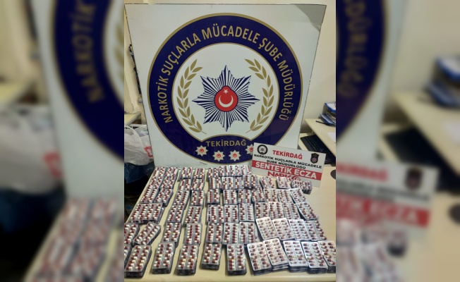 Tekirdağ'da kullandığı takside uyuşturucu hap ele geçirilen şoför gözaltına alındı