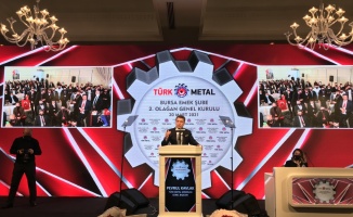 Türk Metal Sendikası Başkanı Kavlak, Bursa Emek Şubesi 2. Olağan Genel Kurulu'na katıldı: