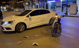 Adıyaman'da otomobil ile motosiklet çarpıştı: 2 yaralı