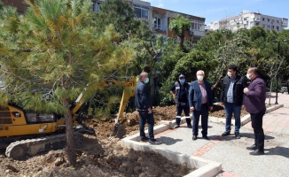 İzmir Karabağlar'da yeşil alanlar çoğalıyor