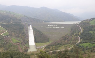 Kocaeli'deki Yuvacık Barajı'nda doluluk oranı yüzde 99'a ulaştı
