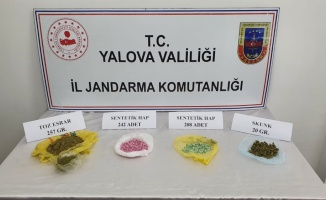 Yalova'da otele uyuşturucu götüren şüpheli gözaltına alındı