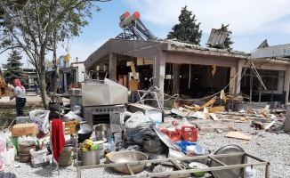 Balıkesir'de patlamada kullanılamaz hale gelen lokanta binasını Karesi Belediyesi yapacak
