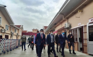 Edirne Vali Yardımcısı Erdoğan İl Göç İdaresi Müdürlüğü'nü ziyaret etti