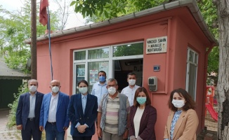 Edirne'de AK Parti heyetinden muhtarlara ziyaret