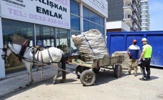 Edirne'de at arabasıyla çarpışan motosikletli kurye yaralandı