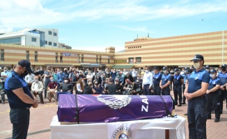 Keşan'da hayatını kaybeden zabıta memuru için tören düzenlendi