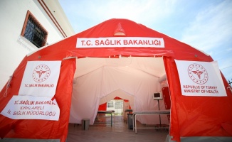Kırklareli UMKE, mobil şişirilebilir çadır ünitesinin kurulumu için eğitim ve tatbikat gerçekleştirdi