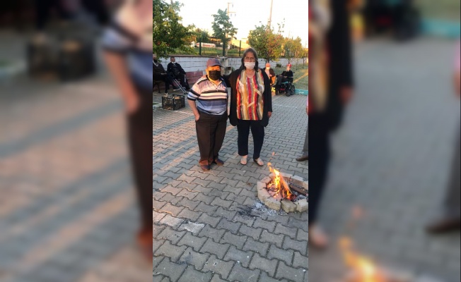 Kırklareli'nde huzurevi sakinleri Hıdrellez'i kutladı