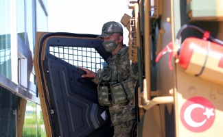 NATO Steadfast Defender 2021 Tatbikatı'na katılmak üzere yola çıkan Mehmetçik, Hamzabeyli Sınır Kapısı'ndan Bulgaristan'a geçiş yaptı