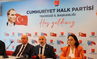 CHP Genel Başkan Yardımcısı Öztunç, Tekirdağ'da ziyaretlerde bulundu