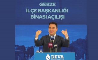 DEVA Partisi Genel Başkanı Babacan, Gebze'de temaslarda bulundu