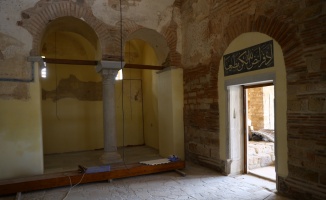 Fatih'in yadigarı, 56 yıl sonra yeniden ibadete açılacak caminin restorasyonunda sona gelindi