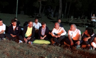 Gençlik ve Spor Bakanı Kasapoğlu, Edirne'de kamp yapan gençlerle bir araya geldi