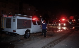 GÜNCELLEME - Bursa'da araziye bırakılan kimyasal maddenin alev alması sonucu çıkan yangın söndürüldü
