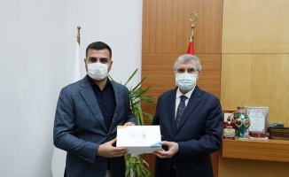 Sakarya Büyükşehir Belediye Başkanı Yüce'ye ziyaret