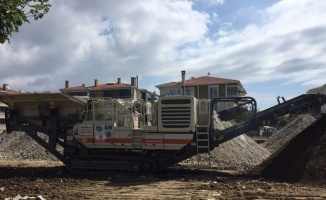 Tekirdağ'da çalınan belediyeye ait iş makinesi İstanbul'da bulundu