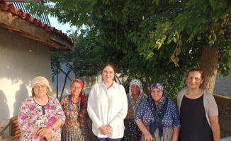 AK Parti İl Başkanı İba köy ziyaretlerinde bulundu