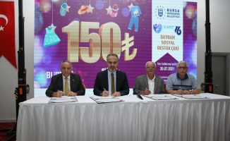 Bursa'da 15 bin çocuğa 150'şer liralık bayram çeki verilecek
