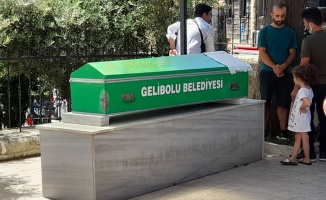 Bursa'daki kazada hayatını kaybeden kişinin cenazesi Gelibolu'da toprağa verildi