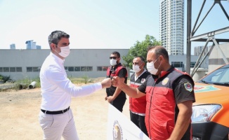 Kartal Belediyesi'nden Manavgat'taki orman yangınını söndürme çalışmalarına destek