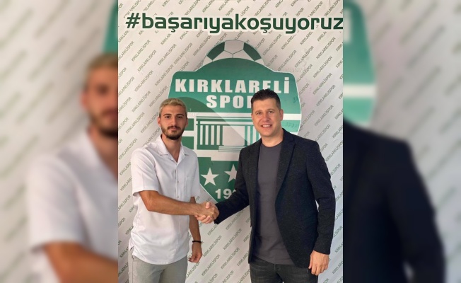 Kırklarelispor Mahmut Caner Alioğlu ile 2 yıllık sözleşme imzaladı
