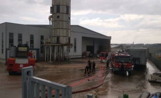 Dilovası'nda kereste fabrikasında çıkan yangın hasara neden oldu