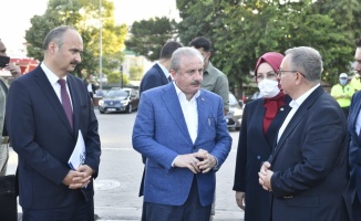 TBMM Başkanı Şentop, TÜ Rektörü Tabakoğlu ile bir araya geldi