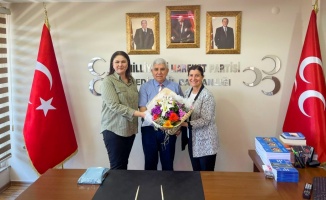 AK Parti Edirne Milletvekili Aksal ve İl Başkanı İba, MHP İl Başkanı Tercan'ı ziyaret etti